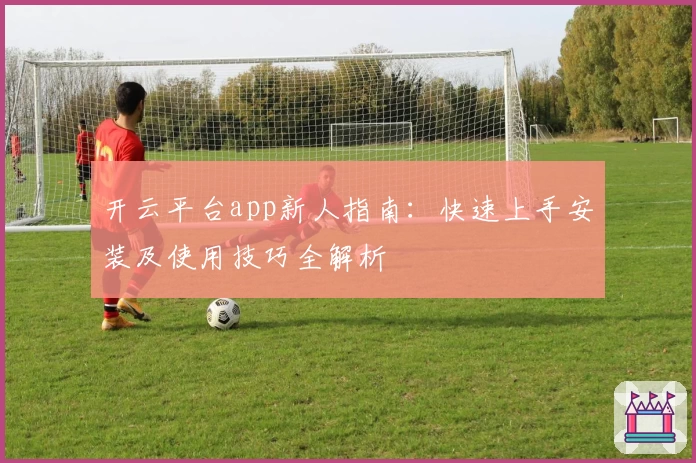 开云平台app新人指南:快速上手安装及使用技巧全解析